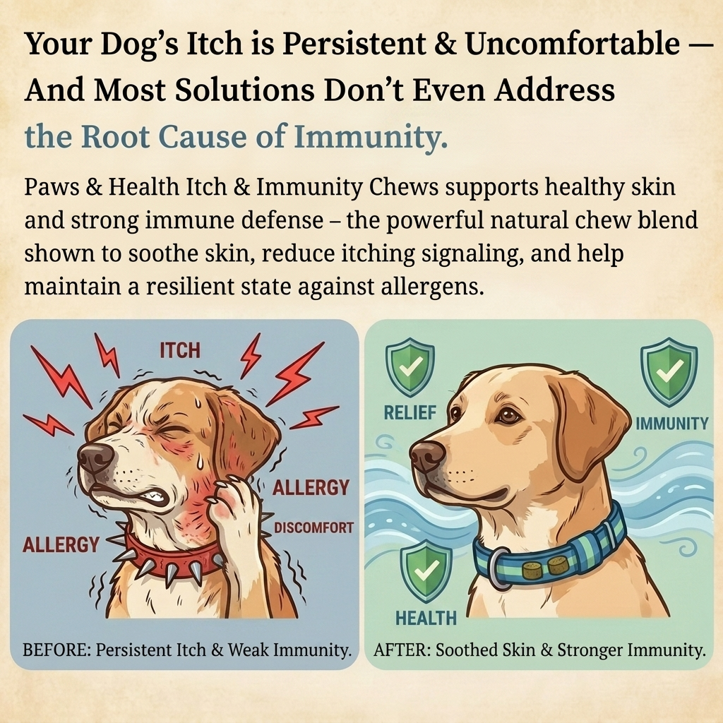 Paw Plus Itch + Immune Chewables